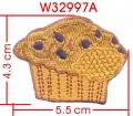 FOODS EMBROIDERY APPLIQUE