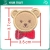 BEAR EMBROIDERY APPLIQUE
