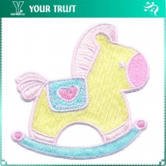 ROCKING HORSE EMBROIDERY APPLIQUE