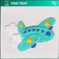 AIRPLANE EMBROIDERY APPLIQUE