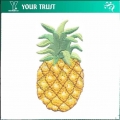 PINEAPPLE EMBROIDERY APPLIQUE