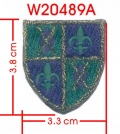 EMBROIDERY SHIELD BADGE