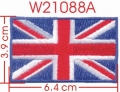 UNITED KINGDOM FLAG EMBROIDERY APPLIQUE