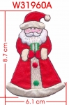 SANTA CLAUS EMBROIDERY APPLIQUE