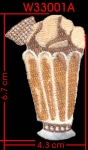 SUNDAE EMBROIDERY APPLIQUE