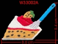 STRAWBERRY CAKE EMBROIDERY APPLIQUE
