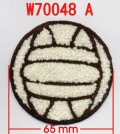 VOLLEYBALL CHENILLE BADGE