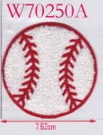 BASEBALL CHENILLE BADGE