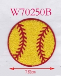 SOFTBALL CHENILLE BADGE