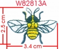 BEE EMBROIDERY APPLIQUE
