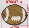 FOOTBALL CHENILLE BADGE